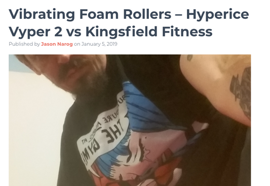 Hyperice Vyper vs Kingsfield Fitness Vibrating Foam Roller