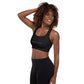 Padded Sports Bra (Black)