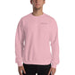 Crew neck sweatshirt. Pink and Black. Kingsfield Fitness